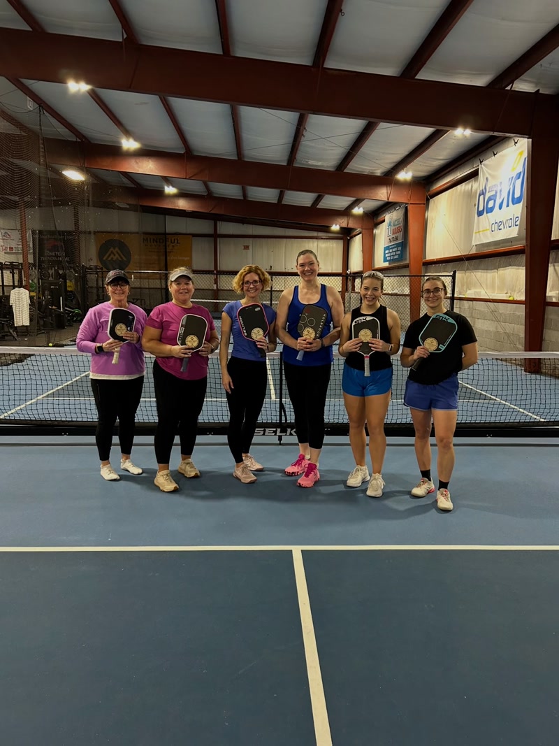 Women's pickleball group